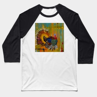 Rainbow the Turkey Baseball T-Shirt